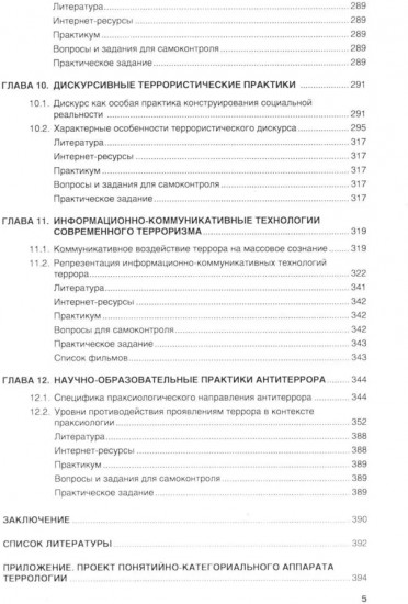 Террор и антитеррор в условиях глобализации