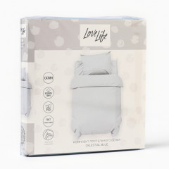 Комплект постельного белья «Celestial blue» - Фото 3