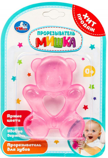 Прорезыватель «Мишка с сердечком»