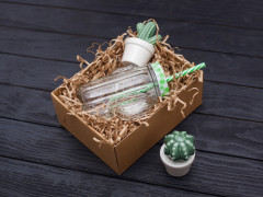 Кружка с крышкой и трубочкой «Кактус» - Фото 9