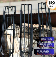 Решётка-гриль для овощей «BBQ time» - Фото 6