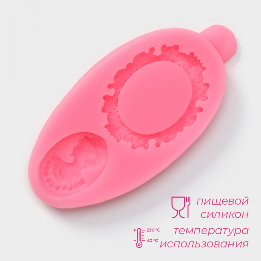 Молд «Рамка и портрет» | Оформление и декор | Доляна | Фото 1