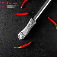 Молоток для мяса с топориком - Фото 4