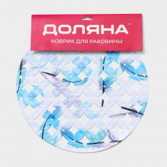 Коврик в раковину «Пёрышки» - Фото 7