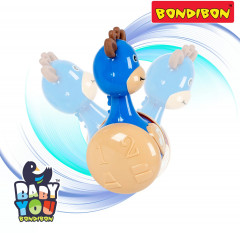 Неваляшка-каталка с прорезывателями и звуками «Олененок» - Фото 1