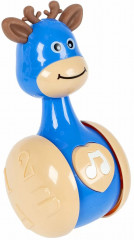 Неваляшка-каталка с прорезывателями и звуками «Олененок» - Фото 12