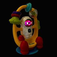 Игрушка музыкальная на присоске «Погремушка Космонавт» - Фото 3