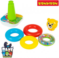 Пирамидка-неваляшка «Медвежонок» - Фото 4