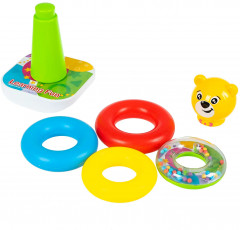 Пирамидка-неваляшка «Медвежонок» - Фото 6