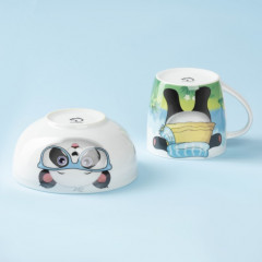 Набор детской посуды «Панда» - Фото 3