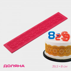 Коврик для айсинга «Цветочное кружево» - Фото 1