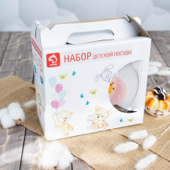 Набор детской посуды «Жирафы» - Фото 8