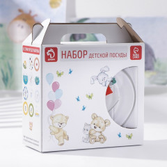 Набор детской посуды «Лисёнок» - Фото 5