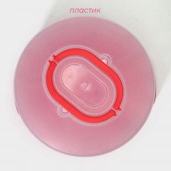 Тортовница с крышкой и съёмной подставкой для пирожных «Сладости» - Фото 1