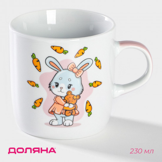 Кружка «Лапочка зайка»