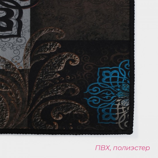 Набор ковриков для ванной и туалета «Цвета»