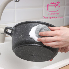 Набор губок-подушечек для посуды с мылом - Фото 4