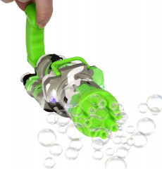 Пистолет-вентилятор для мыльных пузырей «Мыльная пушка» - Фото 6