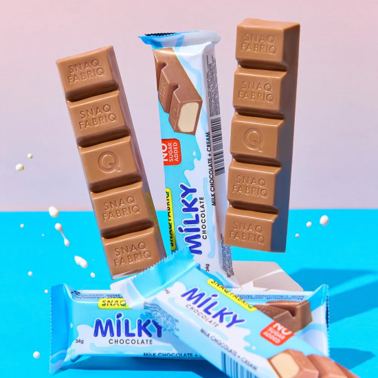 Набор батончиков шоколадных со сливочной начинкой «Milky»
