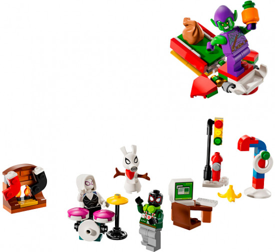 Конструктор LEGO® 76293 Адвент-календарь Человека-паука на 2024 год