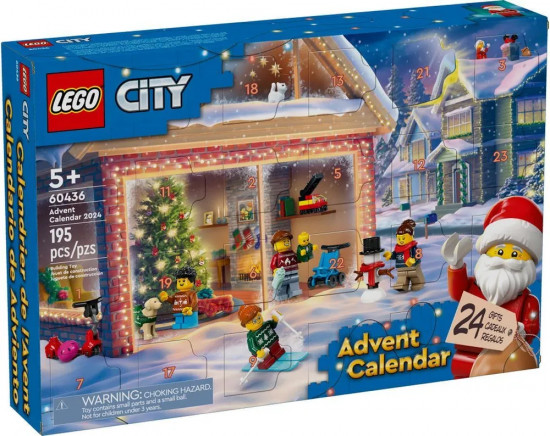 Конструктор LEGO® 60436 Адвент-календарь на 2024 год