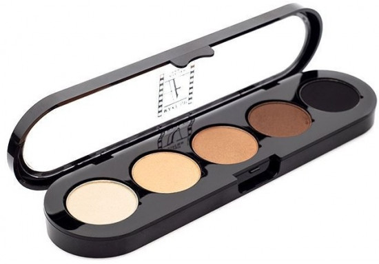 Тени для век прессованные «Eyeshadows Palette», оттенок T03S Natural Brown