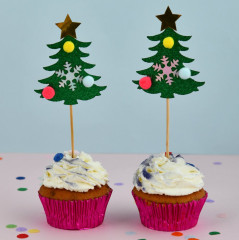 Набор топперов для украшения «Ель» - Фото 1