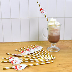 Набор трубочек для коктейля «Рождество» - Фото 3