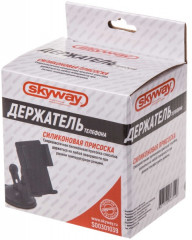 Держатель телефона  на присоске (на лобовое стекло и панель, короткая жесткая ножка) - Фото 2