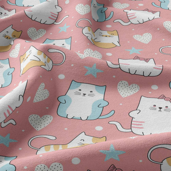 Кухонные шторы Пузатые котики