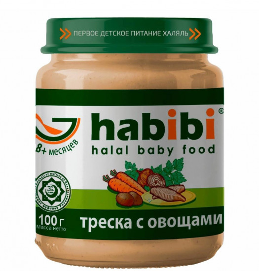 Набор пюре детского «Треска с овощами»