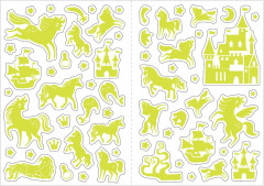 Страна чудес. Светящиеся наклейки - Фото 2