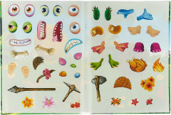 Многоразовые наклейки. Чудики. Вождь племени - Фото 2