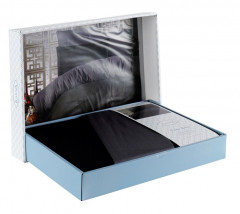 Комплект постельного белья (2-спальное, сатин-премиум, 2 наволочки 50х70 и 2 наволочки 70х70) - Фото 3