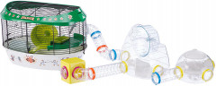 Клетка для хомяков с цветными наклейками «Stadium» - Фото 1