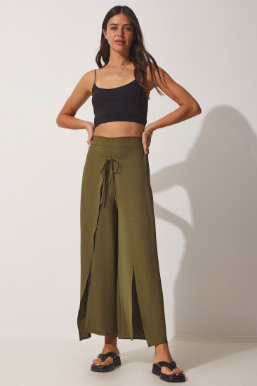 Брюки-шальвары женские