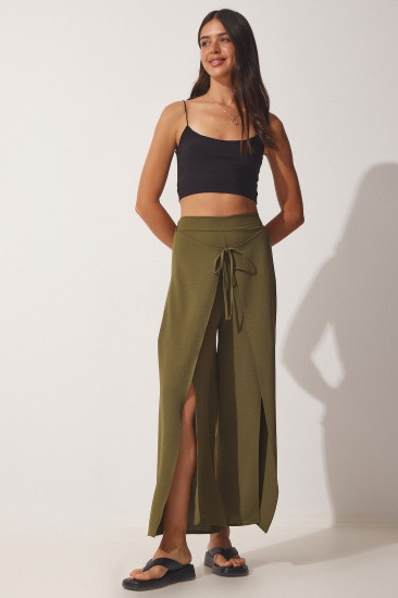 Брюки-шальвары женские