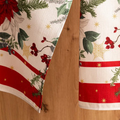 Комплект полотенец вафельных - Фото 5