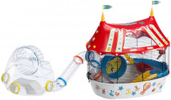 Клетка для хомяков с цветными наклейками «Circus Fun» - Фото 2