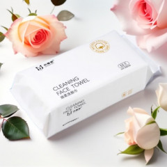 Одноразовые хлопковые полотенца — косметические салфетки для лица 100% из хлопка - Фото 1