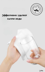 Одноразовые хлопковые полотенца — косметические салфетки для лица 100% из хлопка - Фото 9