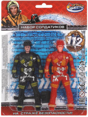 Набор солдатиков «Пожарные» - Фото 1