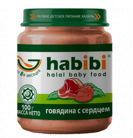 Набор пюре детского «Говядина с сердцем»