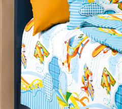 Комплект постельного белья «От винта!» - Фото 1