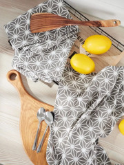 Комплект полотенец вафельных «Абстракция» - Фото 1