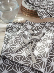 Комплект полотенец вафельных «Абстракция» - Фото 2