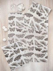 Комплект полотенец вафельных «Бабочки» - Фото 6