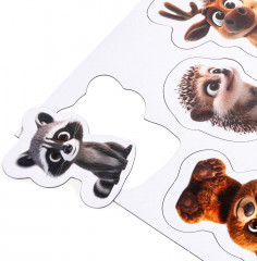 Игра на магнитах развивающая «Весёлые зверята» - Фото 3