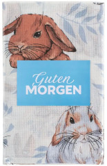 Комплект полотенец вафельных «Зайчишка» - Фото 6