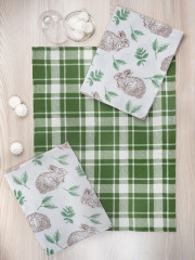 Комплект полотенец вафельных «Ушастик» - Фото 7